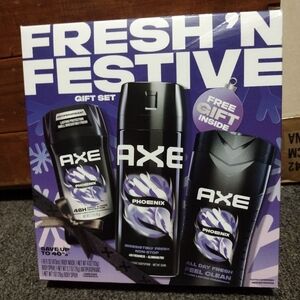 AXE Phoenix Fresh 'N Festive Gift Set - Black and Purple